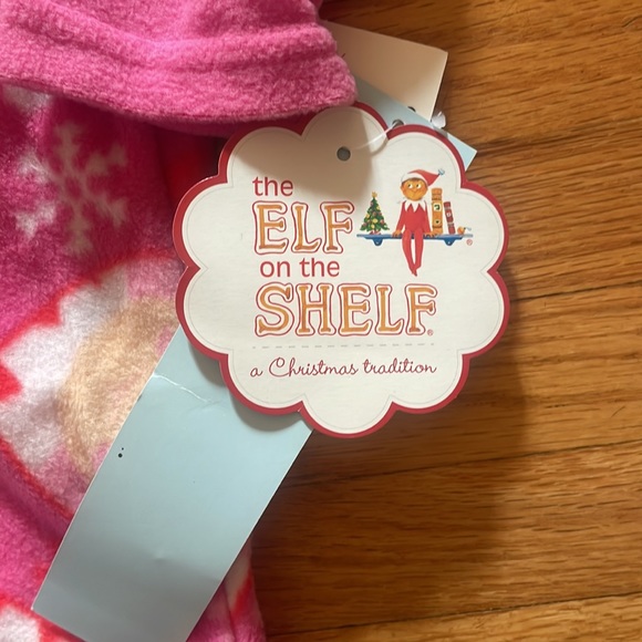 Elf on the Shelf 2-Piece Fleece Pajamas Pink PJ Set - XS - Picture 3 of 8